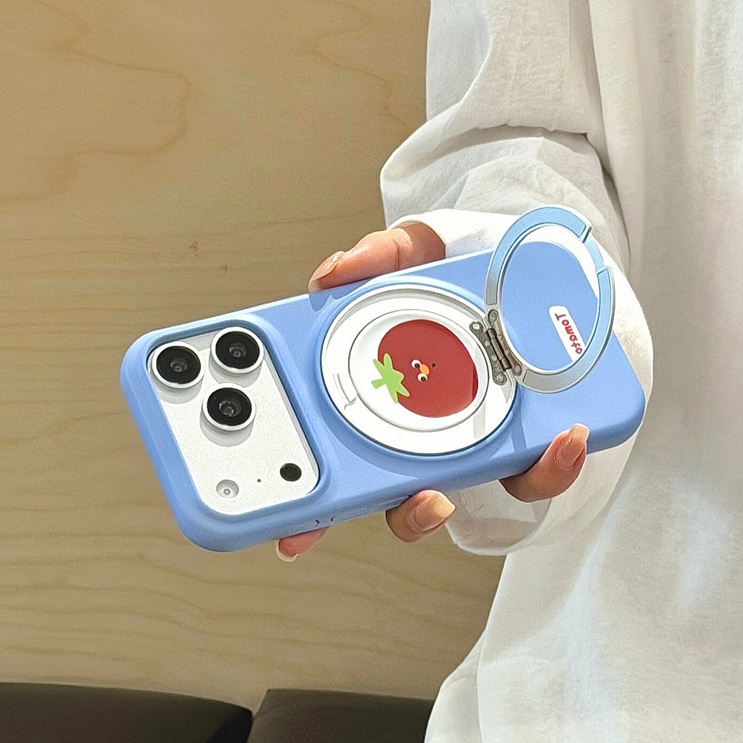Blue Tomato Magnetic Ring Phone Case π