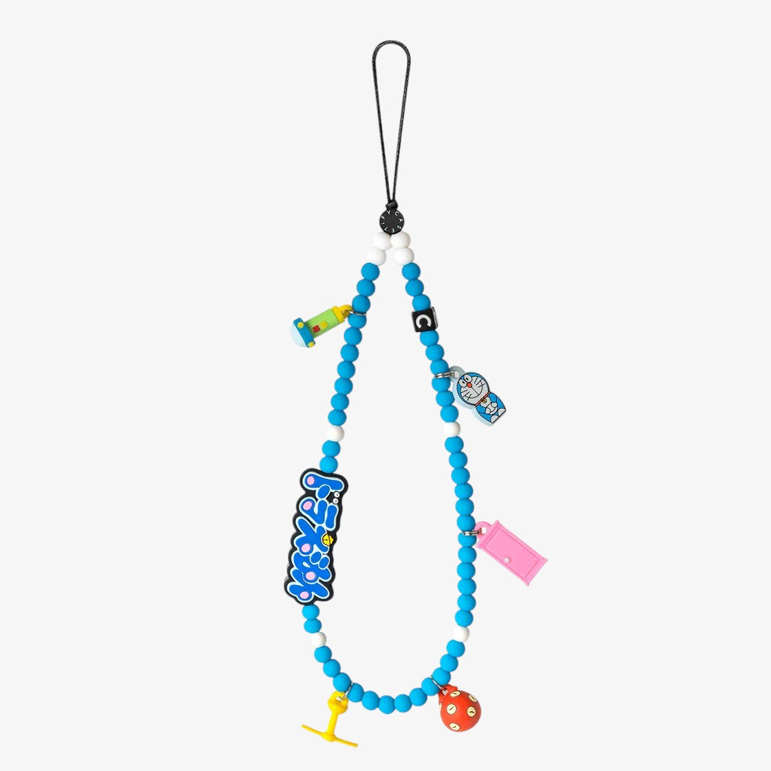 Blue Cartoon iPhone Charm