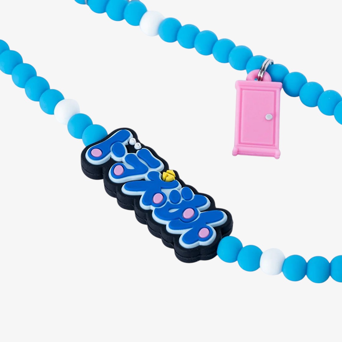 Blue Cartoon iPhone Charm