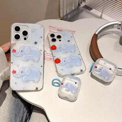 Elephant Designe Silicon Case For Airpod