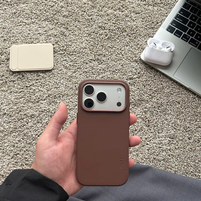 Mocha Brown Matte Protective Phone Case 🤎