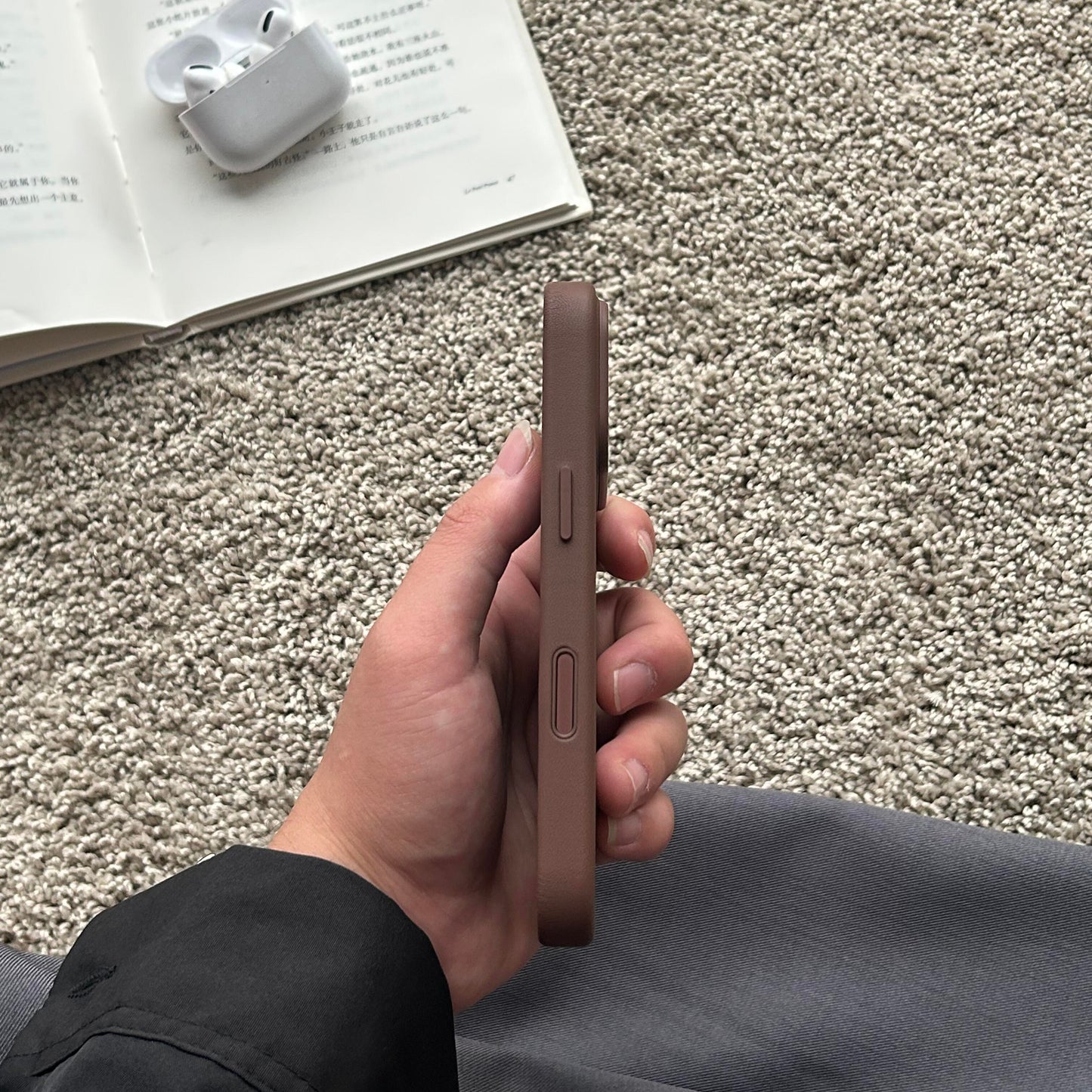 Mocha Brown Matte Protective Phone Case 🤎
