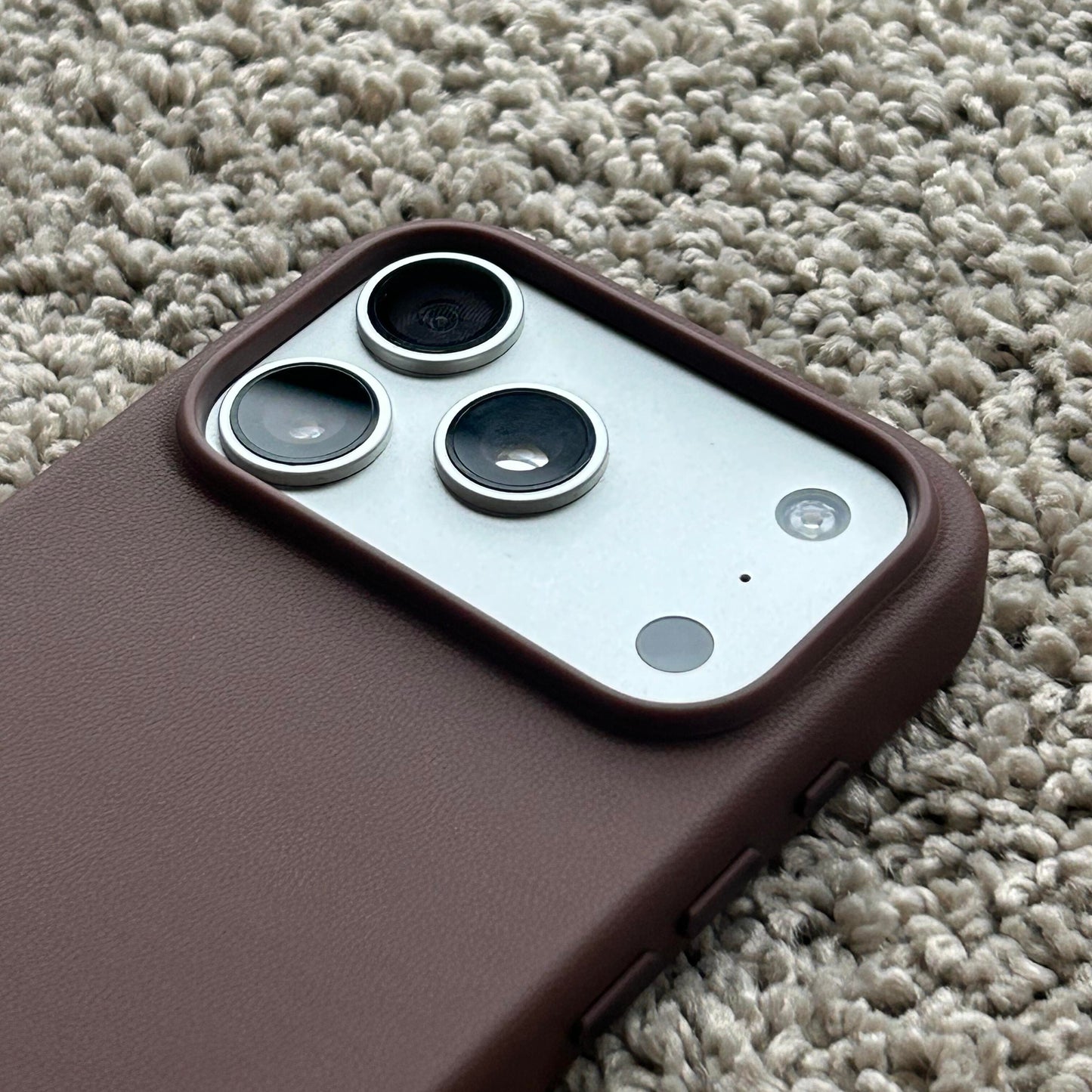 Mocha Brown Matte Protective Phone Case 🤎