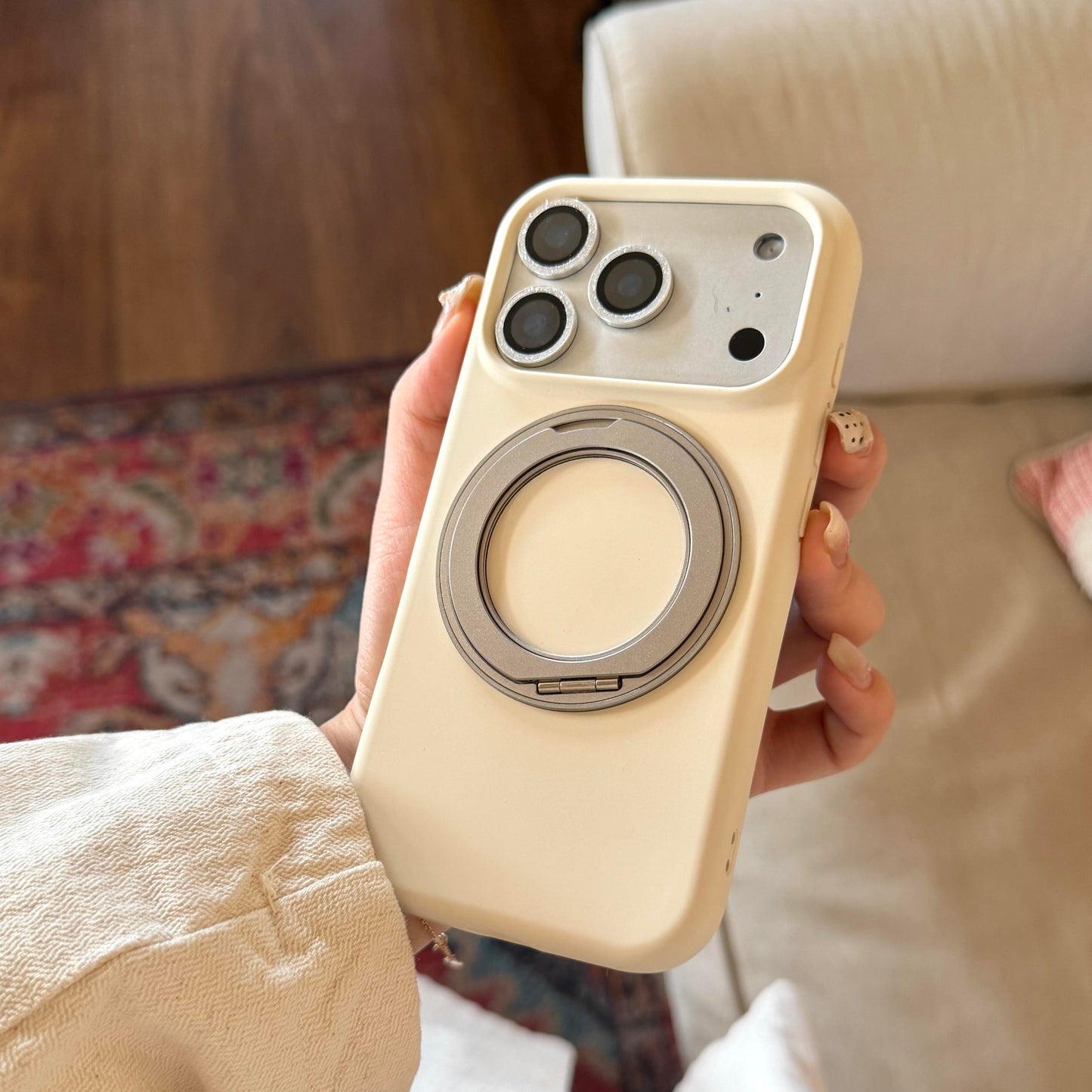 Minimalist Sticker Ring Phone Case ✨