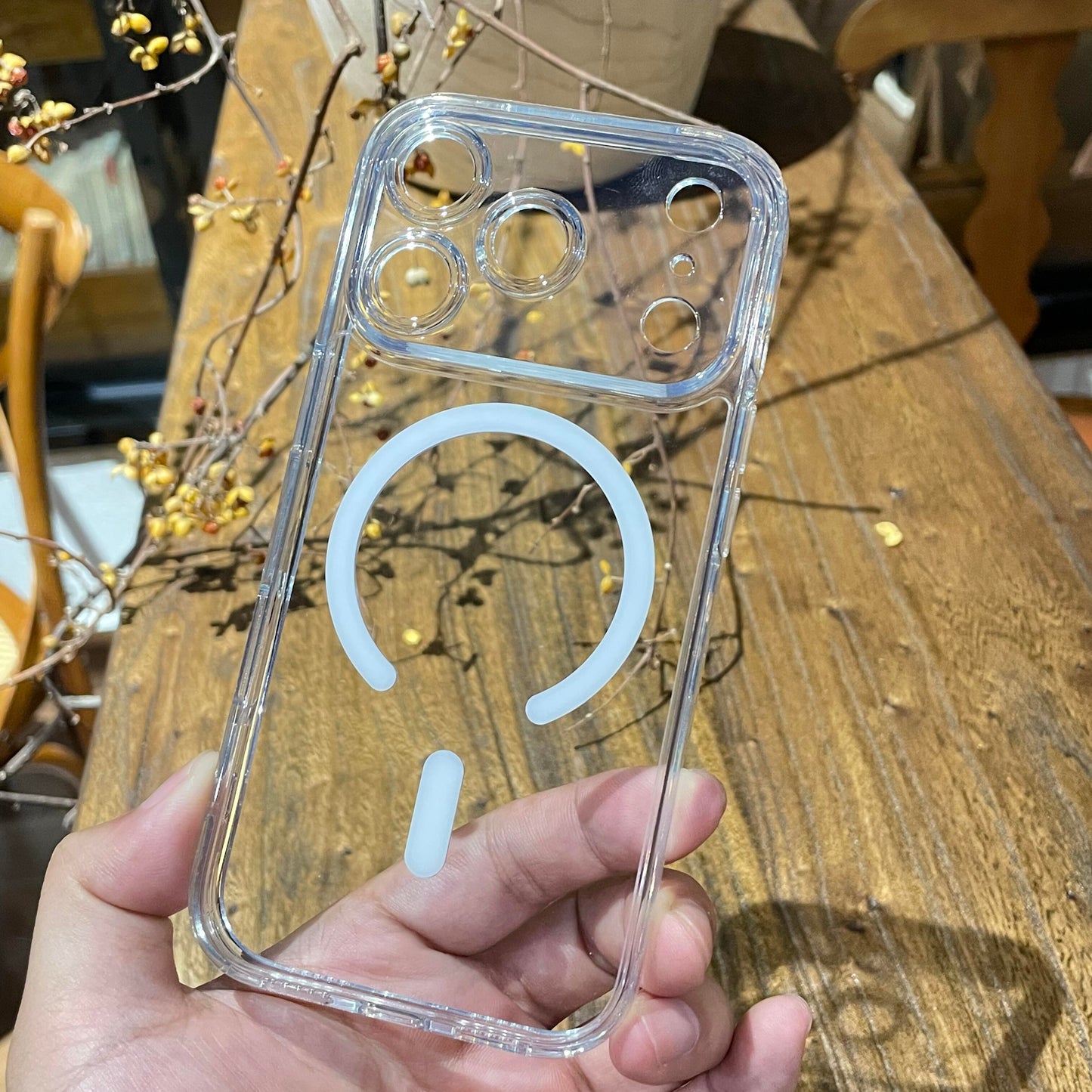 Clear Minimalist Phone Case ✨