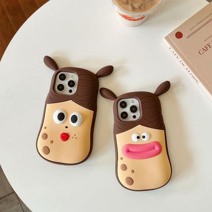 Fun Squishy 3D Cartoon Phone Case 🫧
