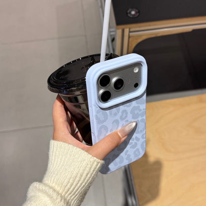 Blue Leopard Print Phone Case 🐆💙