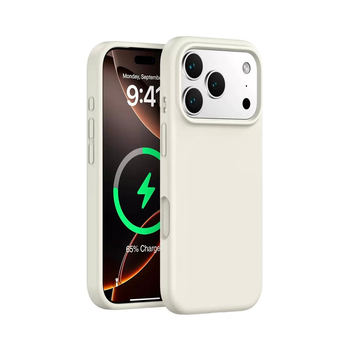 Solid Color Minimalist iPhone Case ✨📱