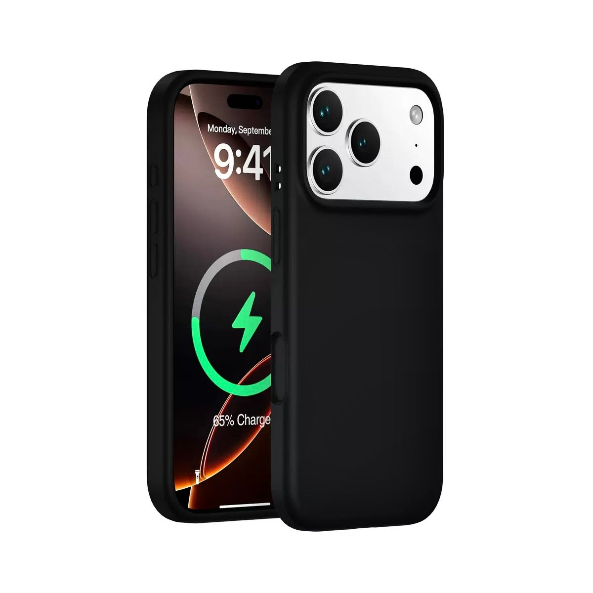 Solid Color Minimalist iPhone Case ✨📱