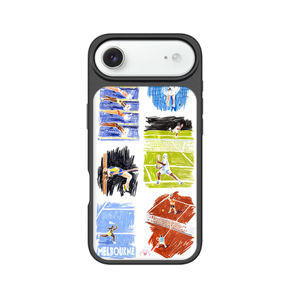 Sports iPhone Case – Dynamic Athletic Illustration Design, Protective Cover | FAMAKA