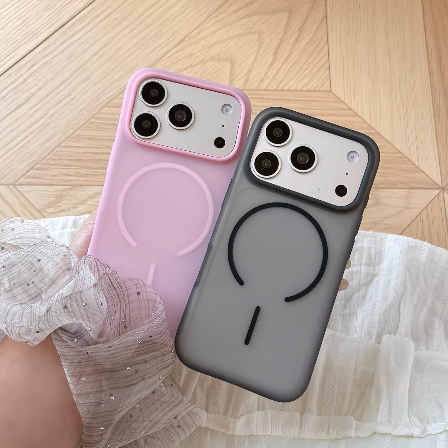 Matte Soft Touch Minimal Phone Case ✨