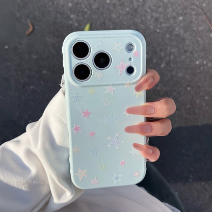 Pastel Star Pattern Phone Case ✨
