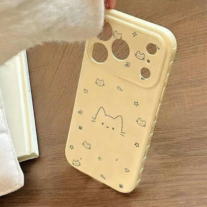 Cute Cat Pattern Phone Case 🐱✨