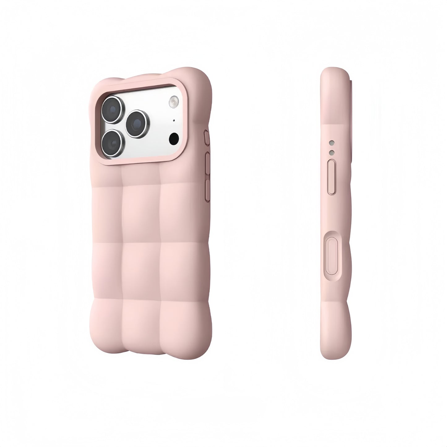 Pastel Gingham Check Phone Case 🩵🩷🤍