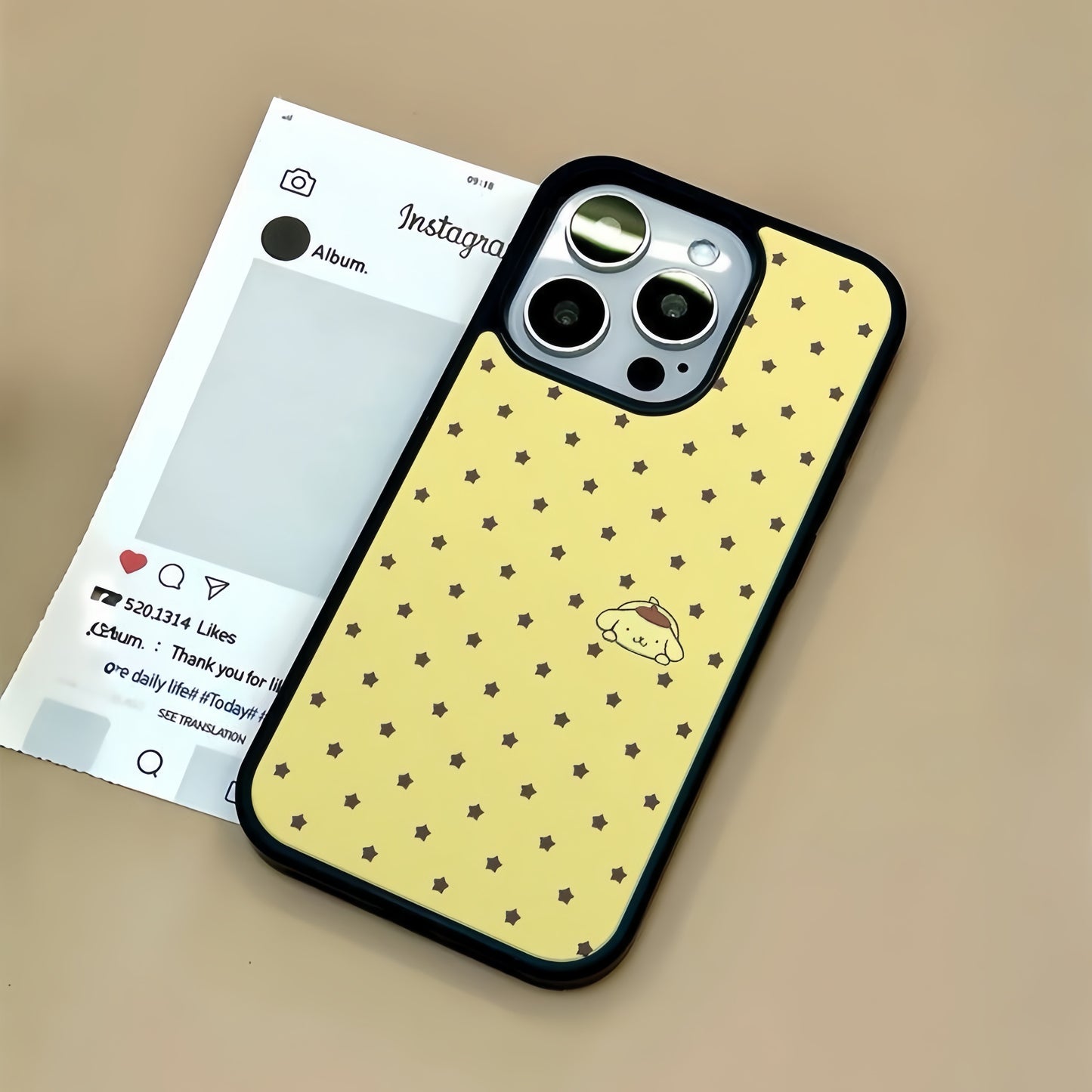 Yellow Star Puppy Phone Case ⭐🐶