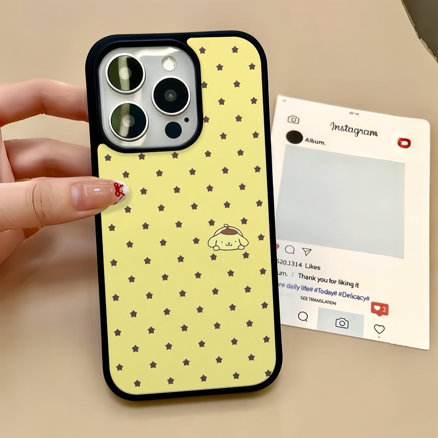 Yellow Star Puppy Phone Case ⭐🐶