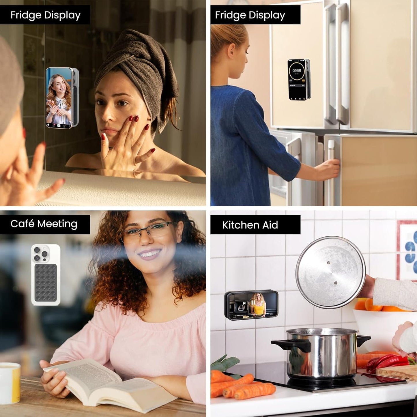 Suction iPhone Case for Hands-Free Mobile Accessory Holder Grip | Famaka